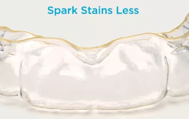 Spark Stain less clear
